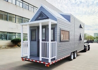 EU/AU/USA Standard Light Steel Framing Small Prefab Homes On Wheels With 3 Bedrooms