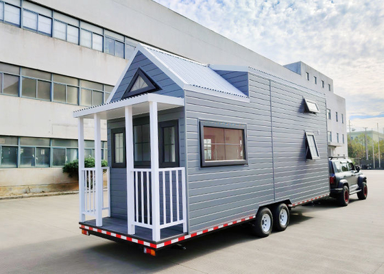 Pre Built Tiny Homes On Wheels With Trailer For Airbnb